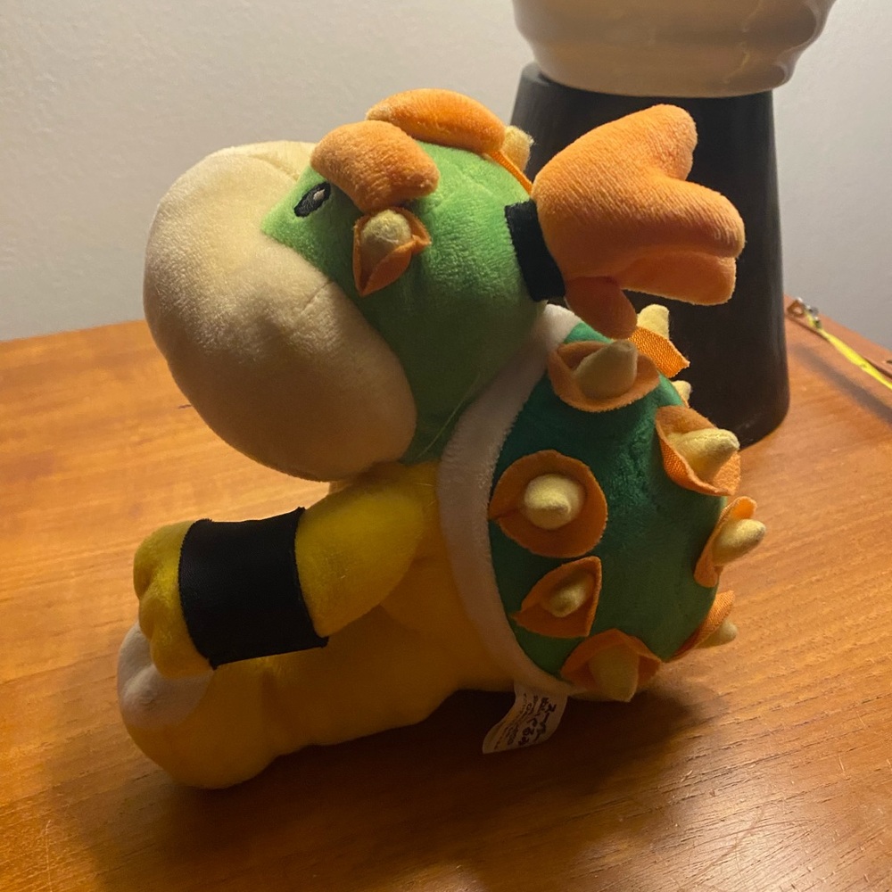Bowser Jr. Soft Plush - San-ei 7” - Picture 4 of 8